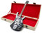 Mini-Gitarre Lemmy Kilmister Bass Motorhead rickenbastard ace of spades Replik Tribute Modell + Hardcase Miniatur-Box Maßstab 1:4 Miniatur-Gitarre Bass + Sammelhülle Rock Erinnerung