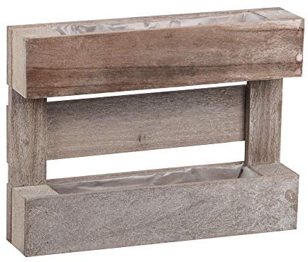 Nature by Kolibri - Palés decorativos para plantas, jardinera de madera, decoración de pared