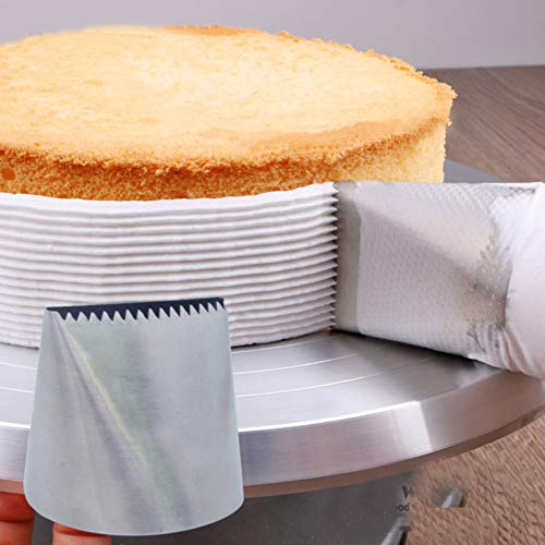 TOSSPER Herramientas Extra Grande De Acero Inoxidable Boquilla Boquillas Formación De Hielo Tubería De Pastel De Crema De Decoración De La Pasta De Azúcar De Repostería Hornear Tip Accesorios