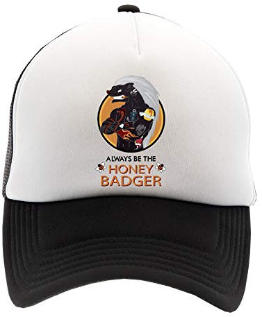 Always Be The Honey Badger Kappe Baseball Unisex Herren Damen Erwachsene Einstellbar Cap Unisex Men's Women's
