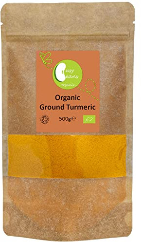Organic Turmeric Powder - Certified Organic- by Busy Beans Organic (500g)
