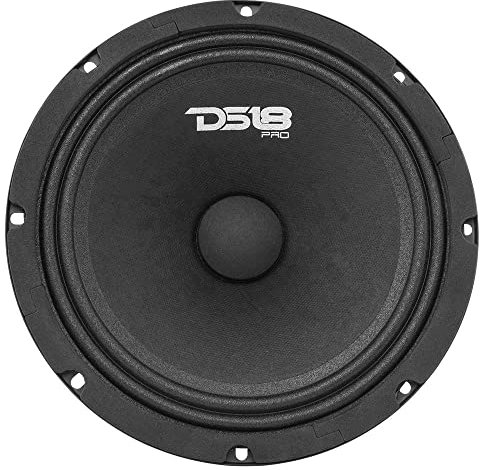 DS 18, 1 MIDRANGE DS18 Pro-GM8 Altavoz de 20 cm 200 mm 8pulgadas de diámetro 190 vatios rms y 580 vatios máx 8 ohmios sensibilidad de 93 dB casa, 1 Pieza