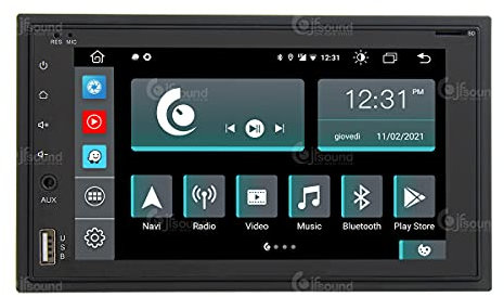 Radio de Coche universales 2 DIN Android GPS Bluetooth WiFi USB Dab+ Touchscreen 6.2 8core Carplay AndroidAuto