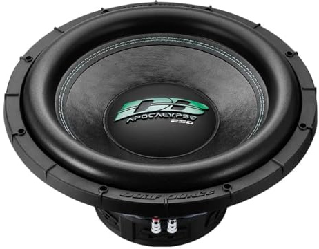 Deaf Bonce DB-SA255-D2 - Subwoofer cablato da 15, 2 Ohm, 2000 Watt, colore: nero
