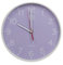 Oxford Calm Wanduhr, leise, 25 cm, Lavendel