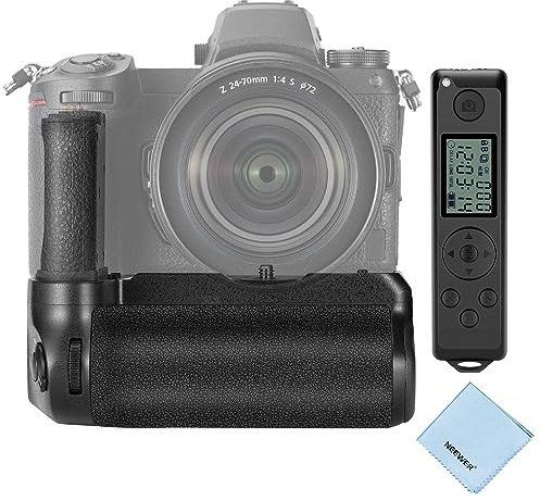 NEEWER MB-N11 Battery Grip Empuñadura de Batería Vertical de Repuesto con Control de 2,4G, Compatible con Nikon Z6 II y Z7 II Cámara y EN-EL15c/EN-EL15b/EN-EL15a/EN-EL15 Batería (Pilas No Incluidas)
