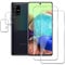 2 Pièces Verre Trempé pour Samsung Galaxy A71 avec 2 Pièces Protection d'Objectif de Caméra, Film en Protection Écran, Sans Bulles, Anti -Rayures, Dureté 10H Film Protecteur Vitre