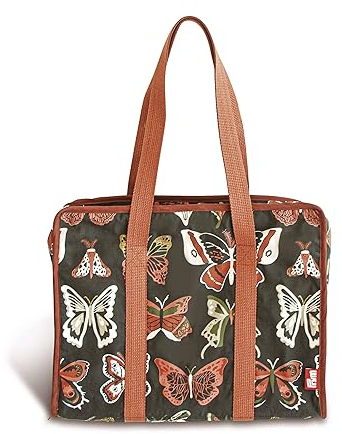 Prym 612067 Tasche, Baumwolle, anthrazit, 34 x 26 x 9,5 cm