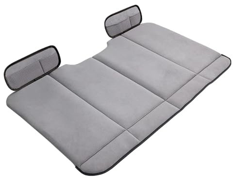 ALSUP Automatratzen, Auto-Rücksitzbett, Verdicktes Doppelseitiges Rücksitzbett, Autobett Ohne Luftmatratze Für SUV, LKW Und Minivan,Grau,124 * 75cm