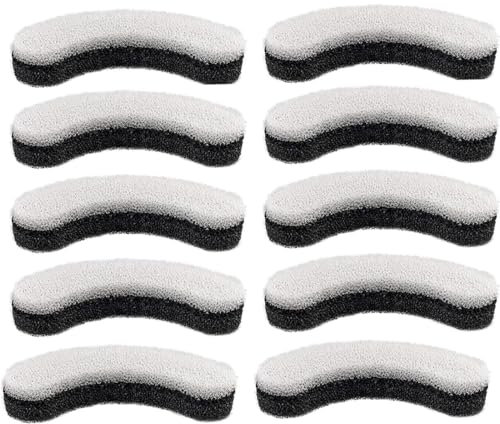 10 Pièces Filtre Fontaine à Eau pour Chat, Robinet d'eau Potable Transparent avec Pompe Super silencieuse, Distributeur d'eau avec Filtre, Remplacement de Filtre