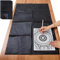 rieder 5 Blatt Großes Kohlepapier zum Durchpausen, 20,3 X 36, Graphit-Transferpapier, Gewachstes Kohle-Transferpapier
