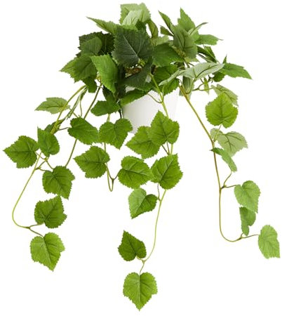 CADNLY Fake Plants 1pack Realistic Artificial Plants Indoor – Fake Ivy Plant Silk Plants for Home Decor Indoor Plants Artificial House Plants – Faux Hanging Plants Indoor
