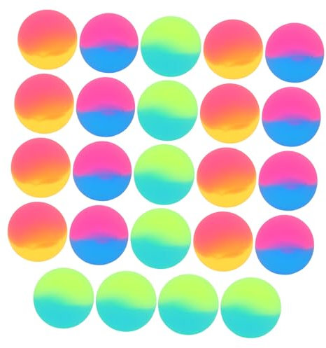 HEMOTON Bunte Hüpfburgen für Kinder Stück Aus Massivem Gummi Hohe Elastizität für Kinderspielzeug Picknickspiele Familientreffen