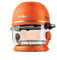 Fritaire 4.7L Glass Bowl Air Fryer with Rotisserie and French Tumbler, Self Cleaning,Orange