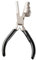 3 in 1 Bail Making Pliers Jewelry Tool Carbon Steel Round Nose with PVC Tubing for Wire Loops C Rings Ear Hooks