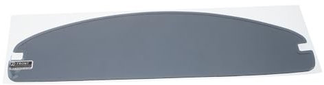 ULTECHNOVO Pellicola antipioggia per casco pellicola per visiera del casco pellicola per casco da motociclista Pellicola protettiva antiappannamento del casco scudo del casco plastica Nero