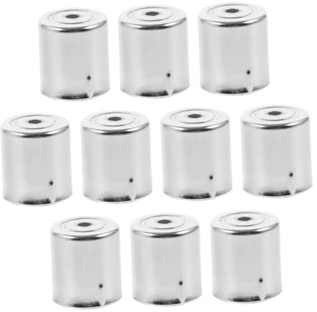 EXCEART Tapa De Magnetrón De Repuesto Para Microondas 10piezas Acero Redonda Diseño Piezas De Horno Accesorios De Cocina Fácil Instalación