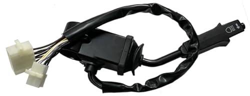 Kompatibel mit Benz Für Unimog Für Actros 1996 1997 1998 1999 2000 2001 2002 13-poliger Blinkerschalter 0045458124 LHD-Lenkstockschalter Car Zubehör