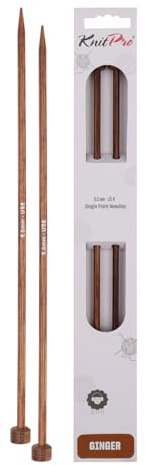 KnitPro Ginger Single Pointed Needles 12 (30cm) | 5.00mm