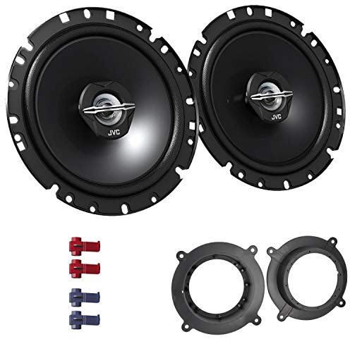 JVC CS-J1720X Lautsprecher mit Einbauset passend für Mazda CX-5 ab 2013 Türen vorne 600 W 170mm 2 Wege Koax
