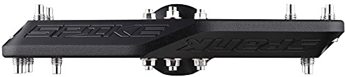 SPANK Pedales Spike Reboot Black Fahrradpedale, Schwarz, 100x100mm