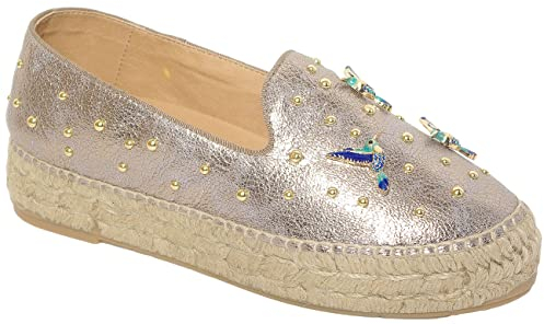 Kanna ENCISO Espadrilles Stone 39