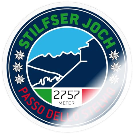 Stilfser Joch Italien Ortler Alpen Gebirgspass Sticker Aufkleber