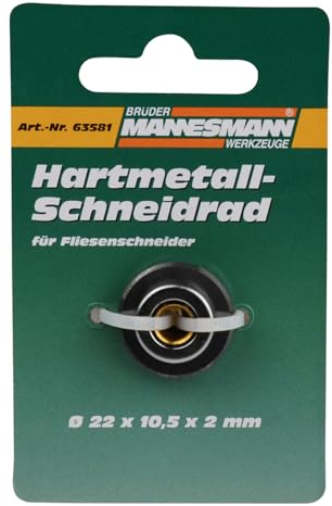 Brüder Mannesmann M63581 Ersatzrad f. Fliesenschneider M63580