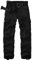 yeyity Pantalon cargo/de randonnée/d'extérieur/de jogging/de travail/de trekking, militaire, multi-poches, en coton, coupe décontractée, streetwear, pour femme, Noir 01., 42