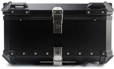 JDUYHS Motorrad Topcase für Aprilia Dorsoduro 900 2017-2022, Motorrad Heckkasten Motorcycle Suitcase Motorradkoffer Wasserdicht Motorrad Top Box Reise Aufbewahrungsbox, 65L-Black