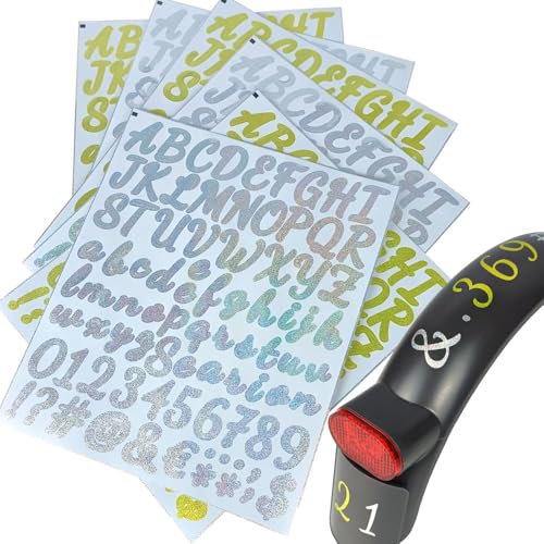 Baisirui Stickers per Monopattino Elettrico Adulto, 6 Pezzi Adesivi Monopattino Elettrico, creare il proprio Scooter Elettrico Personalizzato