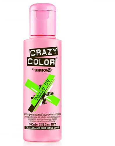 Coloration Crazy Color Toxic UV Vert 100 ml