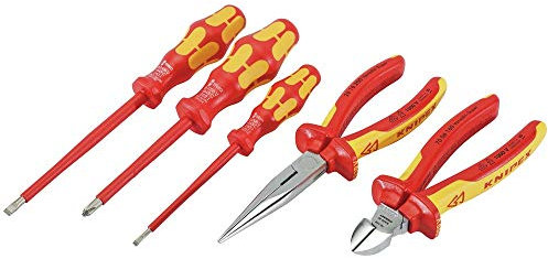 Draper 43692 Knipex 00 20 13 VDE zugelassen vollisoliert Schraubendreher und Zangen Set (5-teilig)