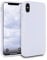 MyGadget Hülle kompatibel mit iPhone X | Xs - robuste Handyhülle TPU Case Slim Silikonhülle - Back Cover Kratzfest Schutzhülle matt Weiß