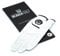 BEAVER GOLF Herren Golf Handschuh Glove weiß - Grip-Patch, Cabretta-Leder - maximale Qualität - Handarbeit (M, Rechts (Linkshänder))