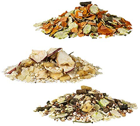 ICEPAW Barf Kombipaket für Hunde: Barf Müsli (1kg), Amaranth Risotto (500g), Gemüsemix (1kg)