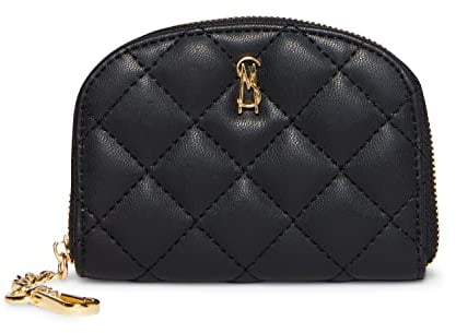 Steve Madden Damen Jadez Dome Zipper Pouch, Schwarz, Einheitsgröße
