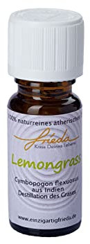 INNA-Glas Naturreines ätherisches Öl Romero, Lemongras, 10ml, 7cm, Ø2,3cm - duftöl