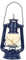 Petroleumlampe Vintage Campinglaterne Lichter Tragbare hängende Camping-Kerosinöllaterne für Outdoor-Wandern Picknick Heimdekoration(Blau)