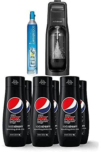 SodaStream Jet Sparkling Water Maker and Pepsi MAX