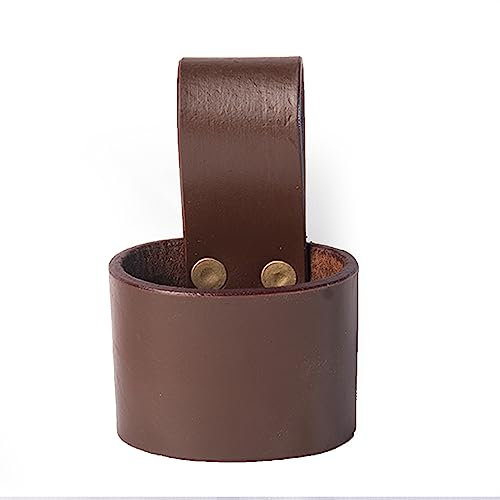 Hulara Full Grain Buff Leather Hammer Holder Hammer Holder for Tool Belt Tool Case Hammer Holster Battle Axe Hatchet Sheath Viking Axe Small Hammer Leather Tool Holster