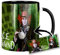 Alice In Wonderland Johnny Depp A Tasse Innen & Henkel Schwarz Keramikbecher Mug