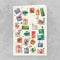 PremiumLine Adventskalenderkarte, 5 Stück inkl. Briefumschlag | Adventskalender Karten mit Türchen | umweltfreundlicher Naturkarton, 11,5 x 17cm | Skorpion Weihnachtskarten