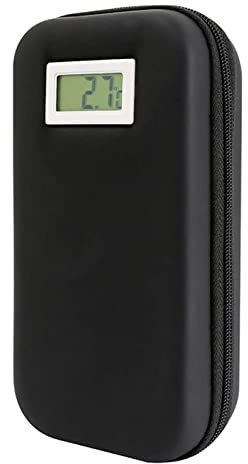 Refroidisseur D’insuline Portable, Refroidisseur d'insuline avec 2 Packs de Glace Sac de Voyage à Insuline pour Stylos à Insuline, Stockage réfrigéré 2-8 ° C (Stylo Non Inclus)