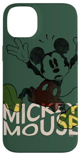 iPhone 14 Plus Disney Mickey Mouse Spooky Wiggly Silly Retro Distressed Case