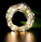Volunx Fairy Lights String 2 in 1 Lights Battery Operated and USB Powered Remote Control 2m/5m/10m for Wedding Parties Valentine's Day Gift Christmas Decor Christmas New Year (Warm White, 2m 20LED)