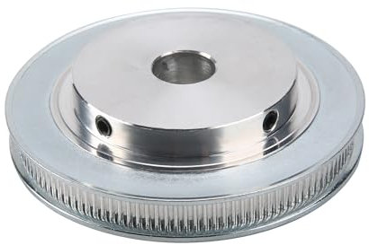 1-pack GT2 120T Riemenscheibe Synchronrad 2GT Zahnriemenscheibe 120 Zähne für 3D Drucker CNC Maschine 10mm Breite Riemen Gebrauch (für 9mm oder 10mm Riemen Gebrauch, 10mm Bohrung)