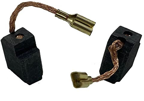 2 escobillas de carbón para amoladora angular DeWalt D28111, 6,5 x 10 x 13,5 mm 636128-03, 650916-01, 1003860-00 con apagado automático