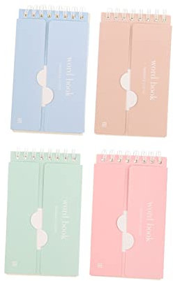 SECFOU 4 Pz Può Bloccare Il Notebook Mini Taccuini Mini Quaderni Tascabili Blocco Note Ad Anello Biglietti Vuoti Quaderni Per Il Lavoro Appunti Appunti Blocco Note Portatile Carta