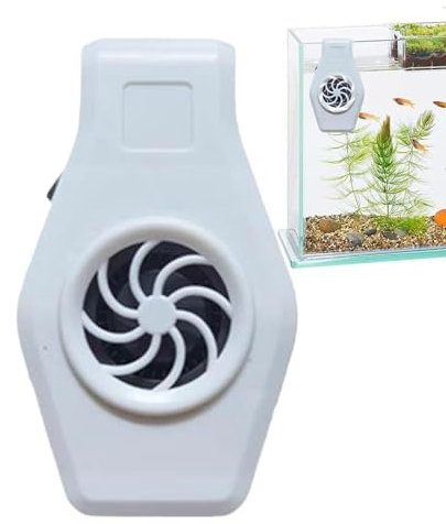 Ventilador de refrigeración para pecera, ventilador compacto para acuario, de refrigeración silencioso para el hogar, sala de estar, lugar de trabajo
